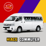 HIACE COMMUTER + DRIVER + BBM